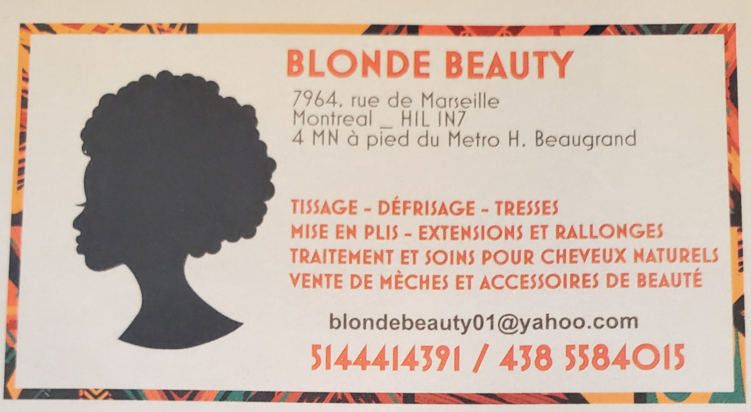 Coiffure Blonde Beauty